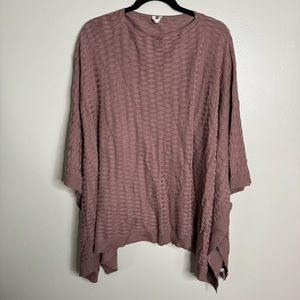 LuLuLemon Divinity Woven Spanish Oak Poncho - one size